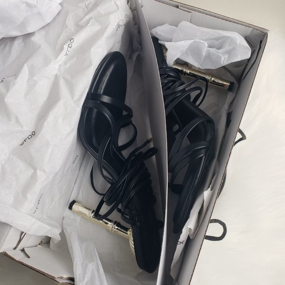 ALDO Bamba Strappy Heeled Sandal - Pillow Walk - Picture 16 of 17